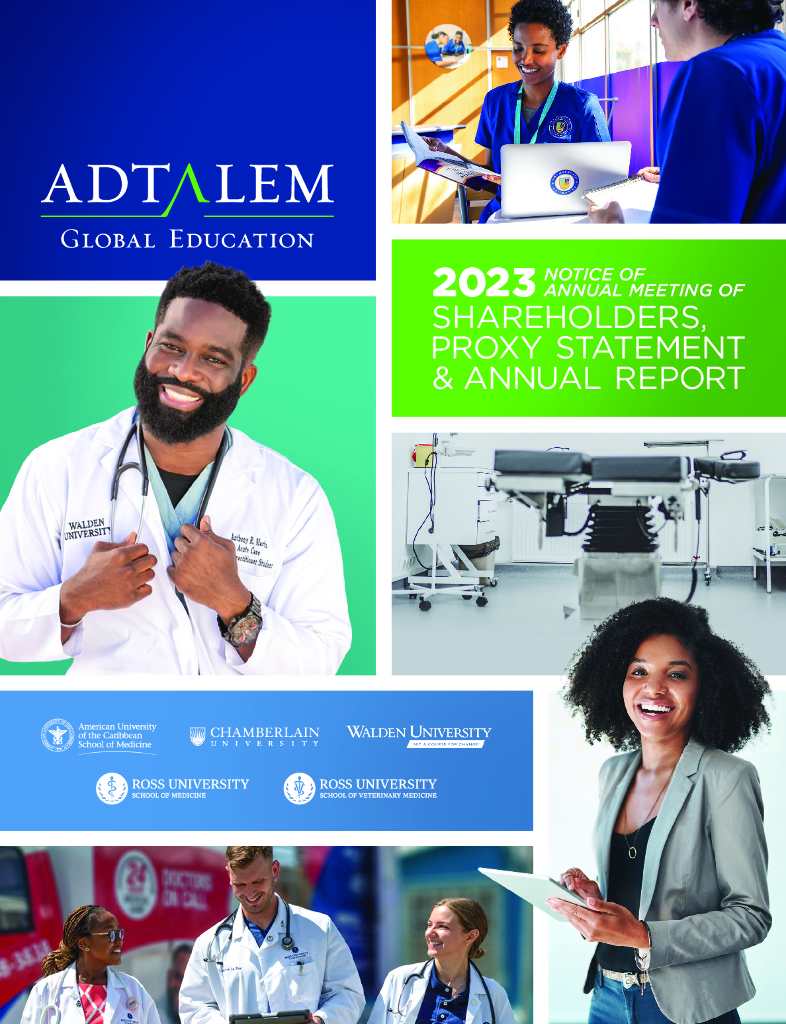 Adtalem Global Education Inc.（ATGE）2023财年年度报告（英文版）