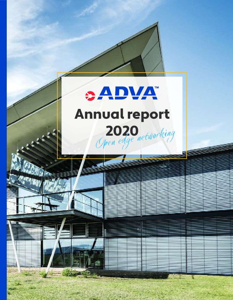 ADVA 2020财年年度报告（英文版）