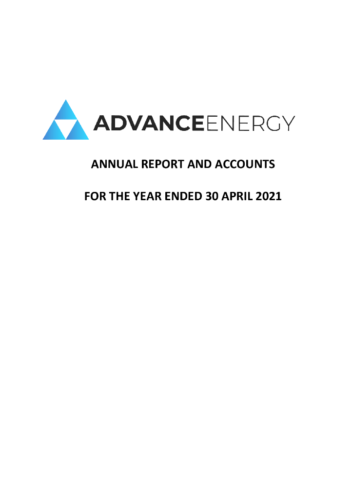 Advance Energy plc（ADV）2021财年年度报告（英文版）