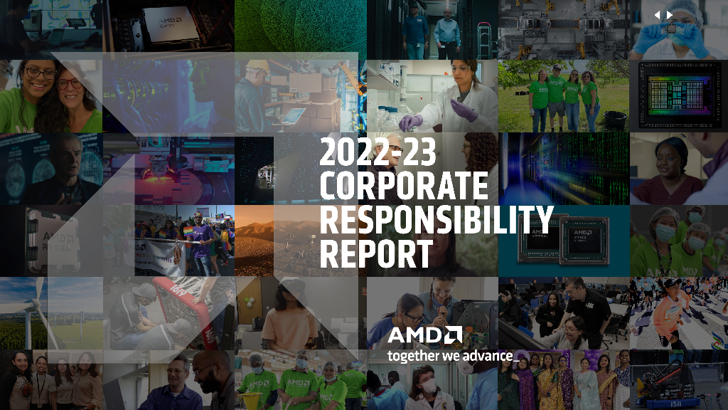 Advanced Micro Devices, Inc.（AMD）2023年社会责任报告（英文版）