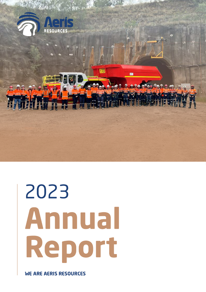 Aeris Resources Limited（AIS）2023财年年度报告（英文版）