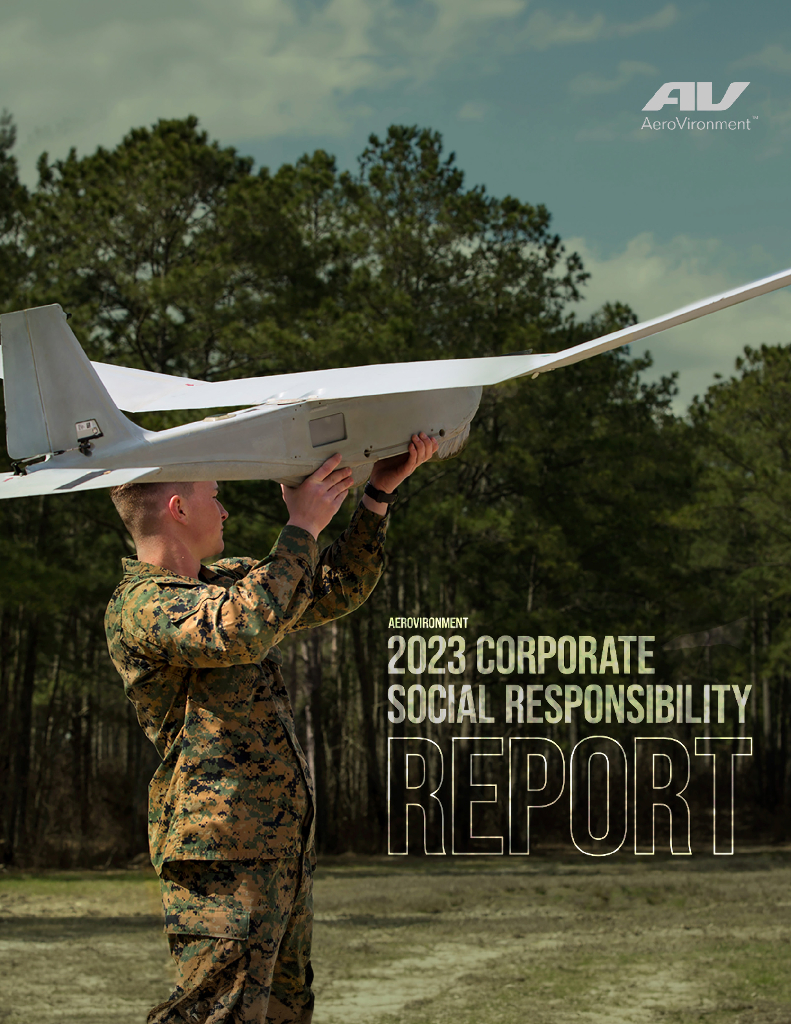 AeroVironment, Inc.（AVAV）2023年社会责任报告（英文版）