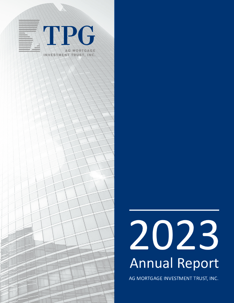AG Mortgage Investment Trust Inc（MITT）2023财年年度报告（英文版）