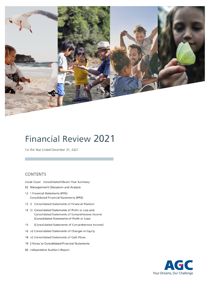 AGC Inc.（ASGLY）2021财年年度报告（英文版）