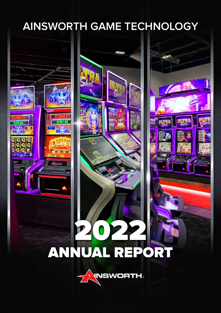 Ainsworth Game Technology Limited（AGI）2022财年年度报告（英文版）