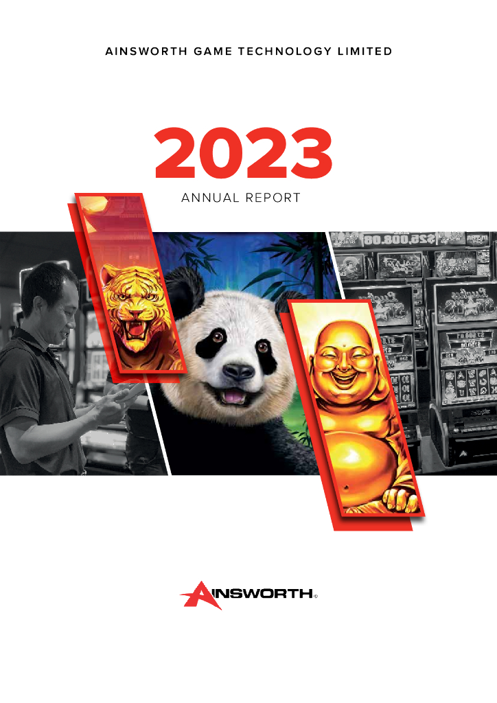 Ainsworth Game Technology Limited（AGI）2023财年年度报告（英文版）