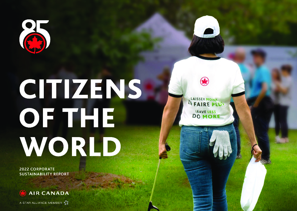 Air Canada（AC-A）2022年社会责任报告（英文版）