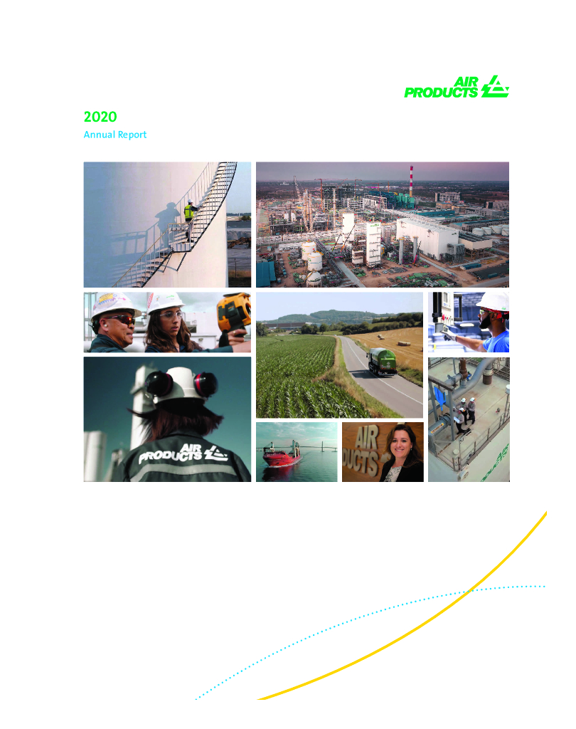 Air Products & Chemicals Inc.（APD）2020财年年度报告（英文版）