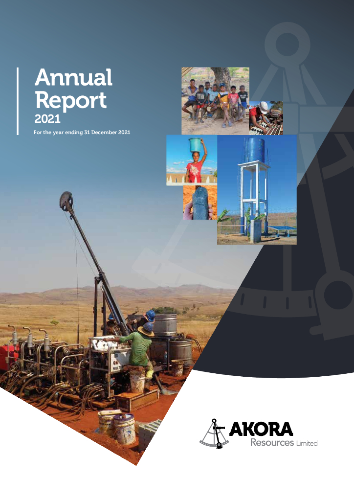 Akora Resources Limited（AKO）2021财年年度报告（英文版）