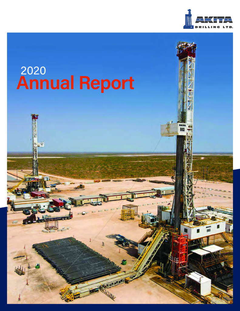 Akita Drilling Ltd.（AKT）2020财年年度报告（英文版）