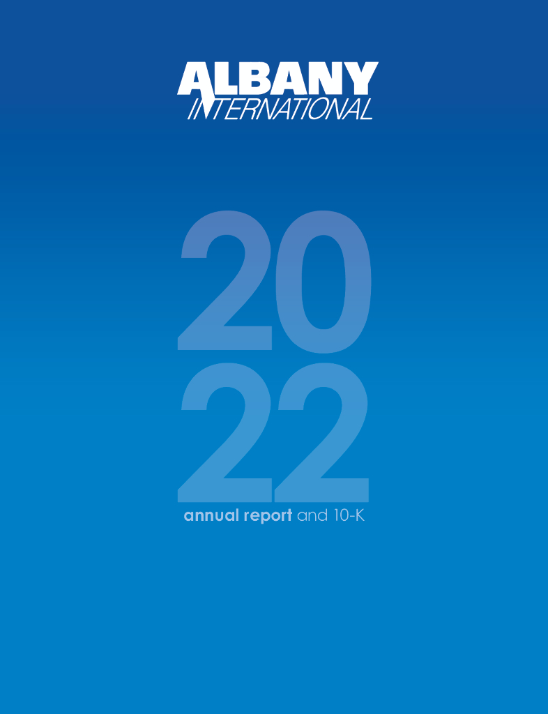 Albany International Corp.（AIN）2022财年年度报告（英文版）