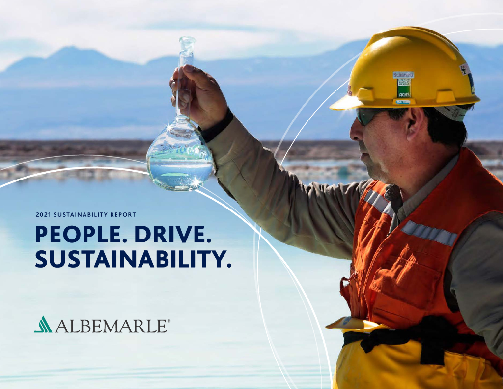 Albemarle Corporation（ALB）2021年可持续发展报告（英文版）