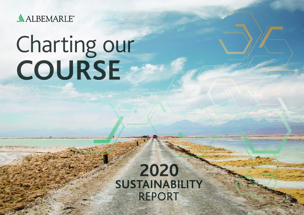 Albemarle Corporation（ALB）2020年可持续发展报告（英文版）