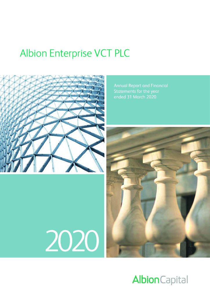 Albion Enterprise VCT PLC（AAEV）2020财年年度报告（英文版）