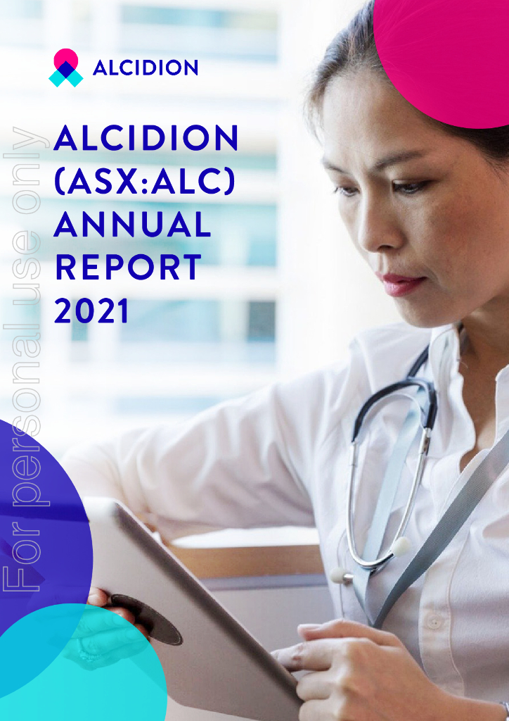 Alcidion Group Limited（ALC）2021财年年度报告（英文版）