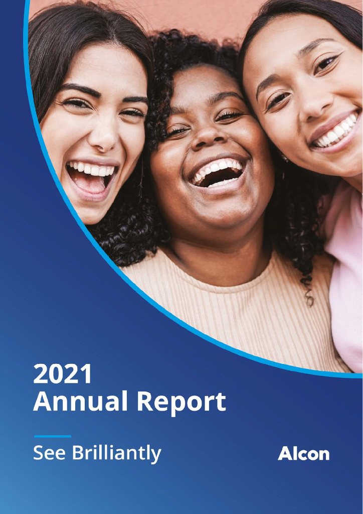 Alcon Inc.（ALC）2021财年年度报告（英文版）
