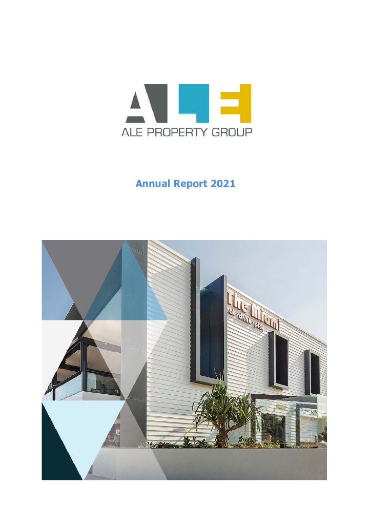 ALE Property Group（LEP）2021财年年度报告（英文版）