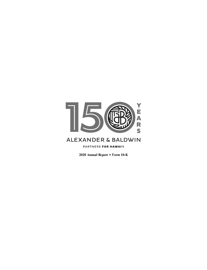 Alexander & Baldwin, Inc.（ALEX）2020财年年度报告（英文版）