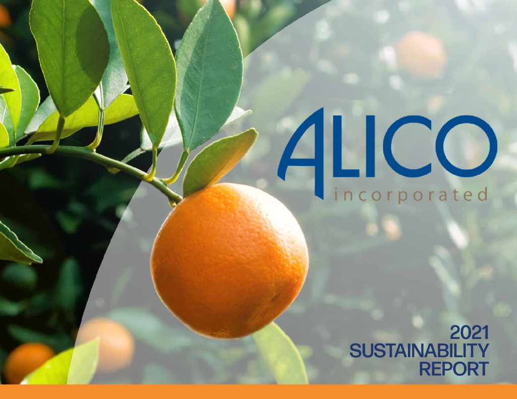 Alico Inc.（ALCO）2021年可持续发展报告（英文版）