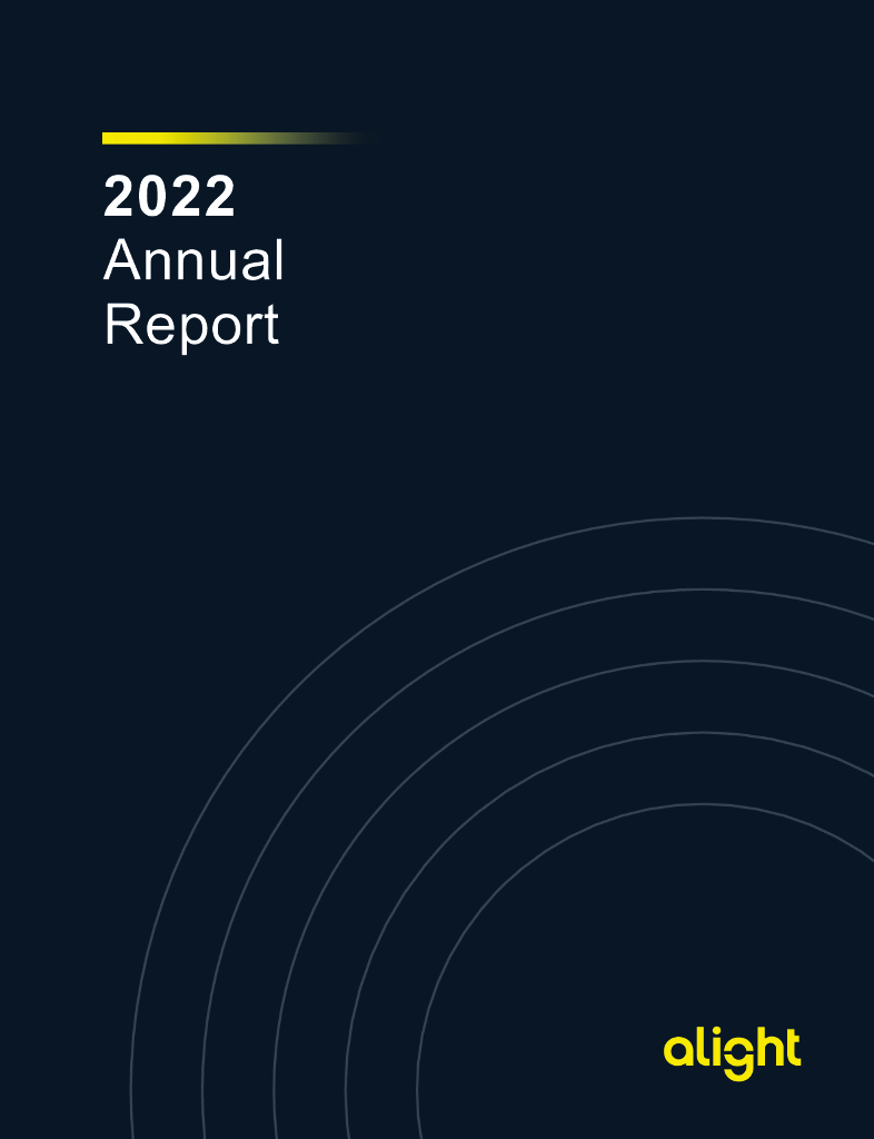 Alight, Inc.（ALIT）2022财年年度报告（英文版）