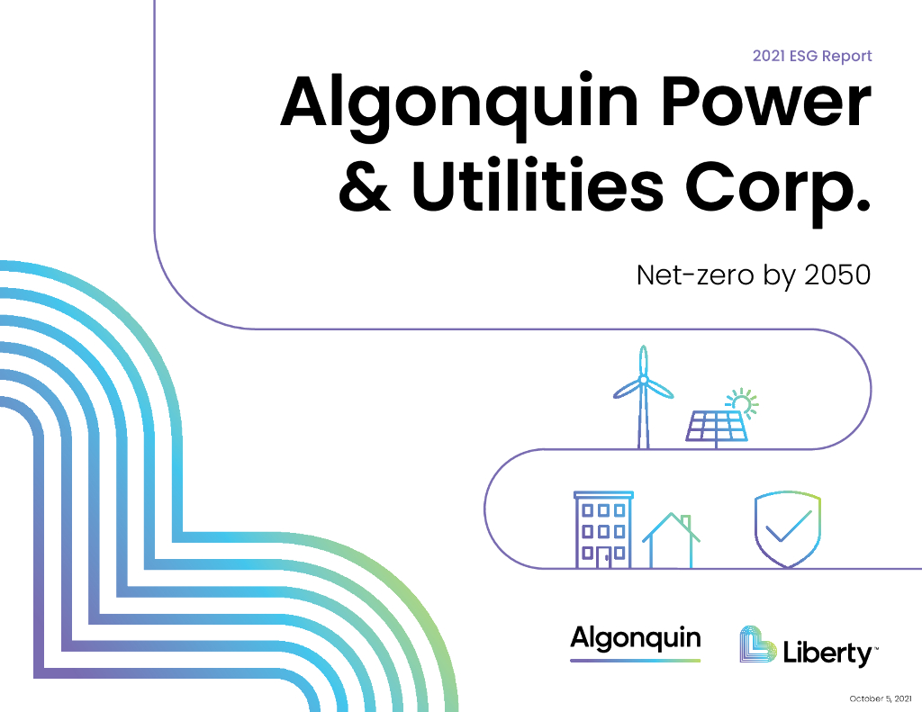 Algonquin Power & Utilities Corp.（AQN）2021年ESG报告（英文版）
