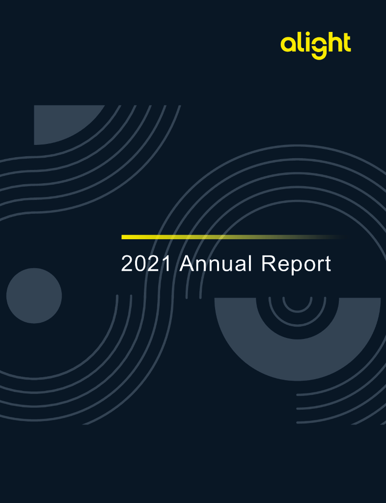Alight, Inc.（ALIT）2021财年年度报告（英文版）