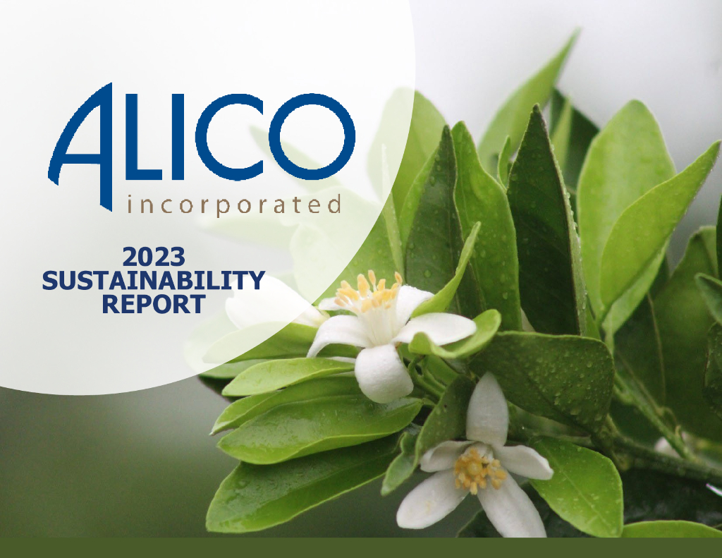 Alico Inc.（ALCO）2023年可持续发展报告（英文版）