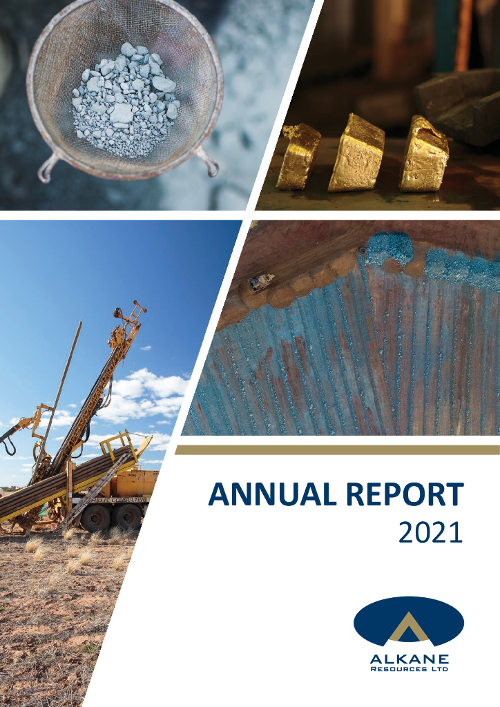 Alkane Resources Limited（ALK）2021财年年度报告（英文版）