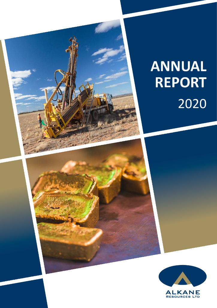 Alkane Resources Limited（ALK）2020财年年度报告（英文版）