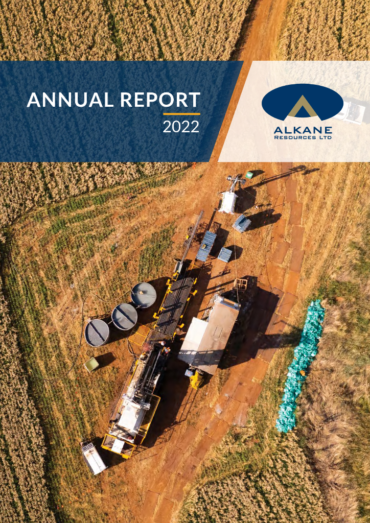 Alkane Resources Limited（ALK）2022财年年度报告（英文版）