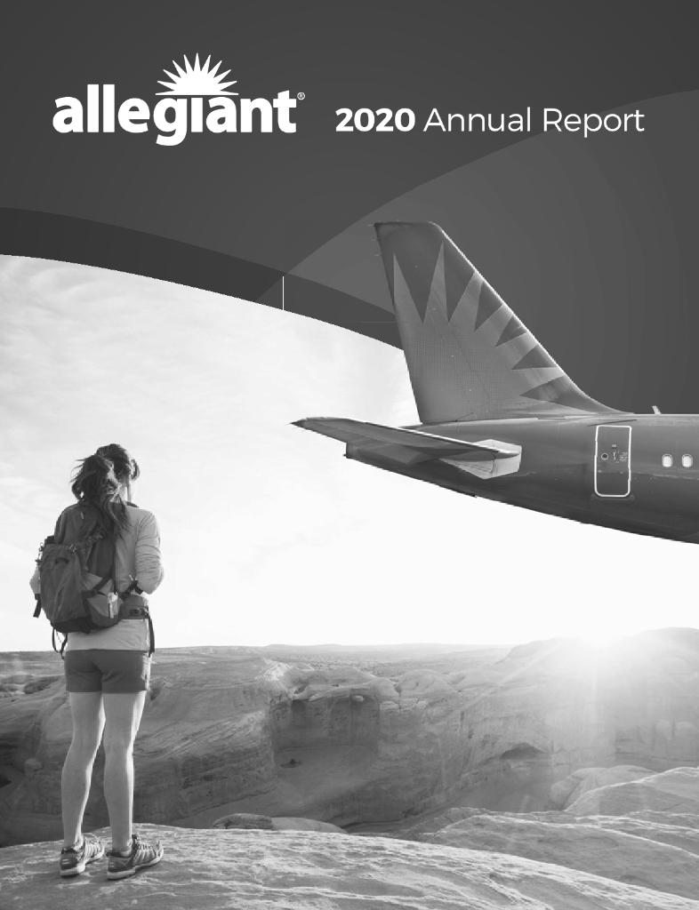 Allegiant Travel Company（ALGT）2020财年年度报告（英文版）