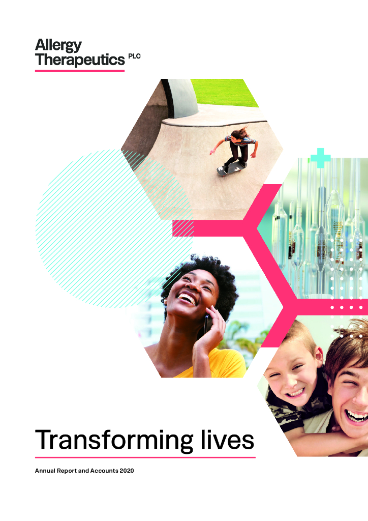 Allergy Therapeutics PLC（AGY）2020财年年度报告（英文版）