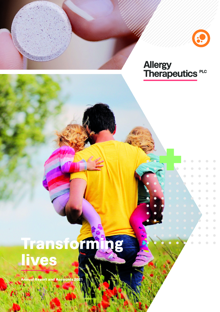 Allergy Therapeutics PLC（AGY）2021财年年度报告（英文版）