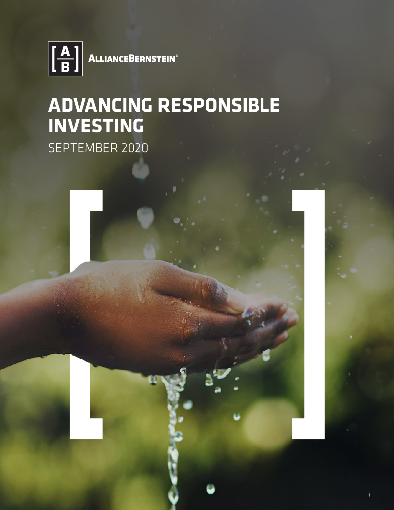 AllianceBernstein L.P.（AB）2020年责任投资报告（英文版）