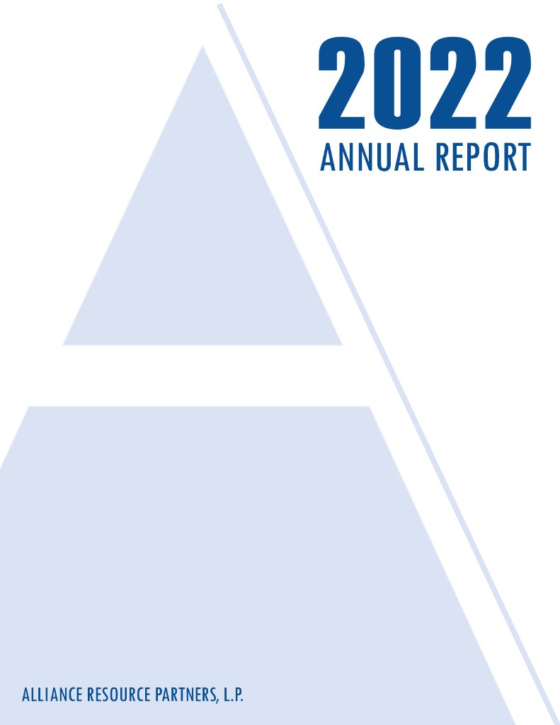 Alliance Resource Partners, L.P.（ARLP）2022财年年度报告（英文版）