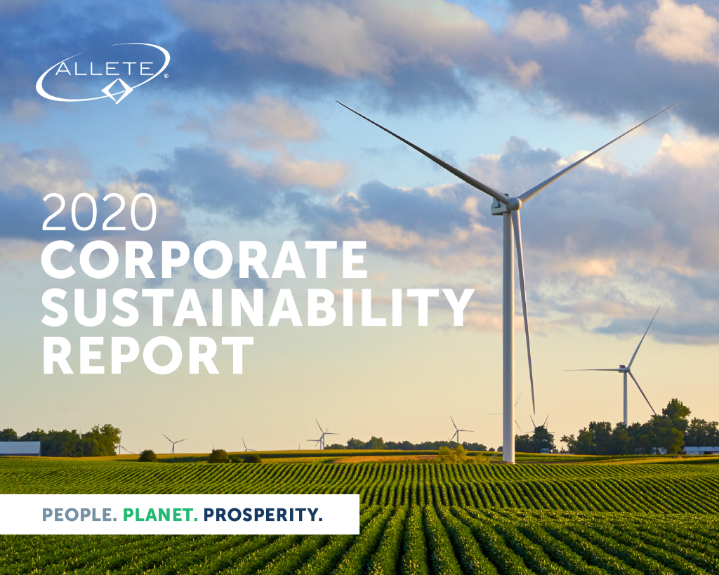 ALLETE Inc（ALE）2020年社会责任报告（英文版）