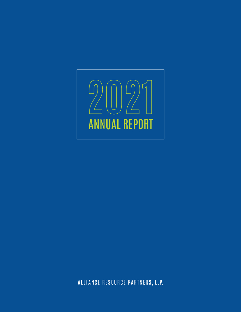 Alliance Resource Partners, L.P.（ARLP）2021财年年度报告（英文版）