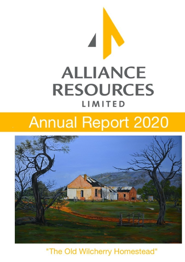 Alliance Resources Limited（AGS）2020财年年度报告（英文版）