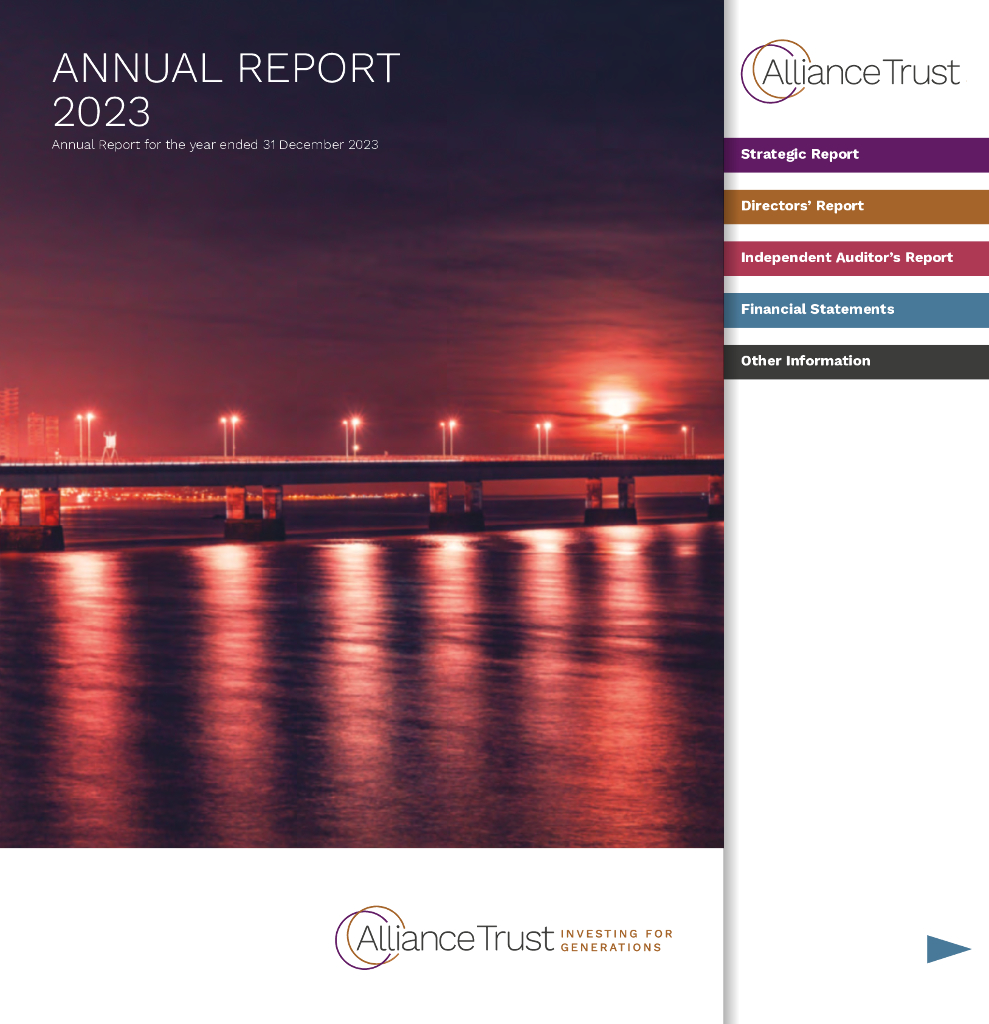 Alliance Trust PLC（ATST）2023财年年度报告（英文版）