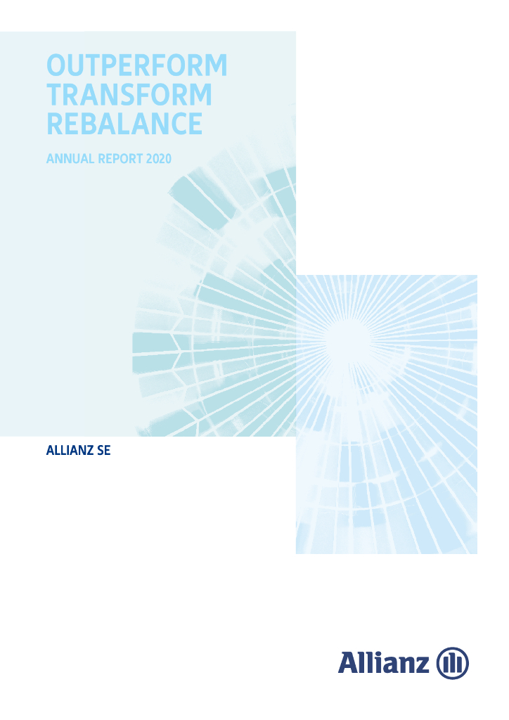 Allianz SE（AZ）2020财年年度报告（英文版）