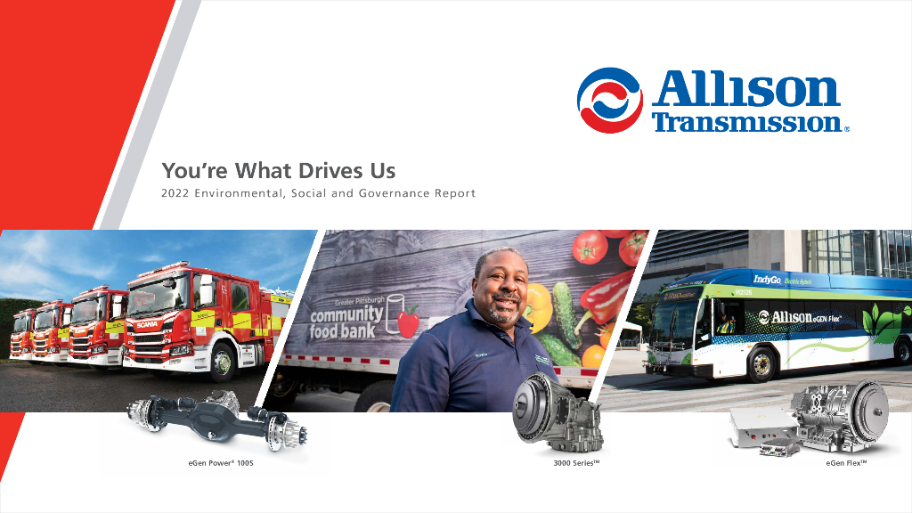 Allison Transmission（ALSN）2022年ESG报告（英文版）