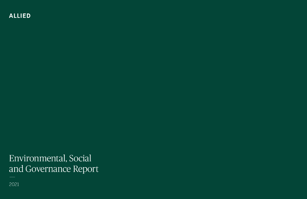Allied Properties Real Estate Investment Trust（AP.UN）2021年ESG报告（英文版）