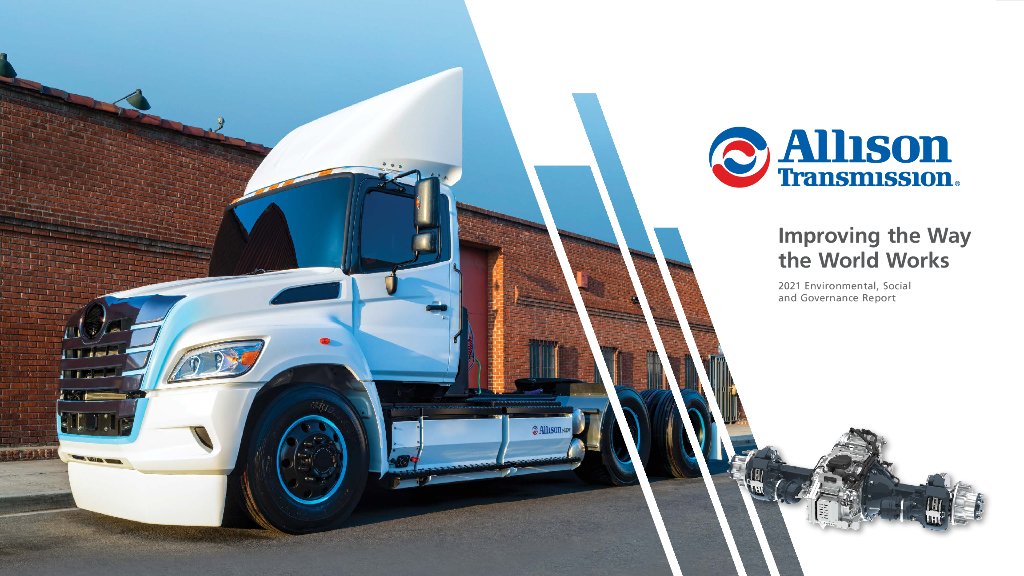 Allison Transmission（ALSN）2021年ESG报告（英文版）