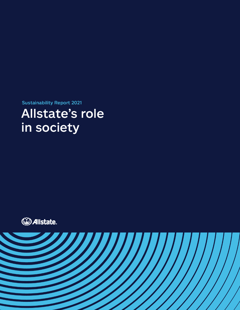 Allstate Corporation（ALL）2021年可持续发展报告（英文版）