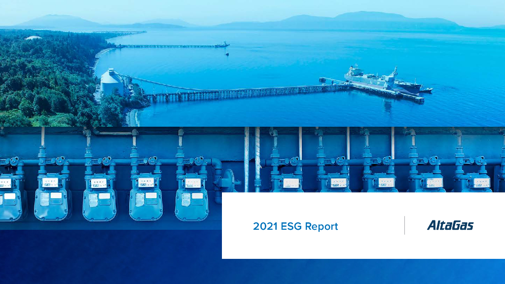 AltaGas Ltd.（ALA）2021年ESG报告（英文版）