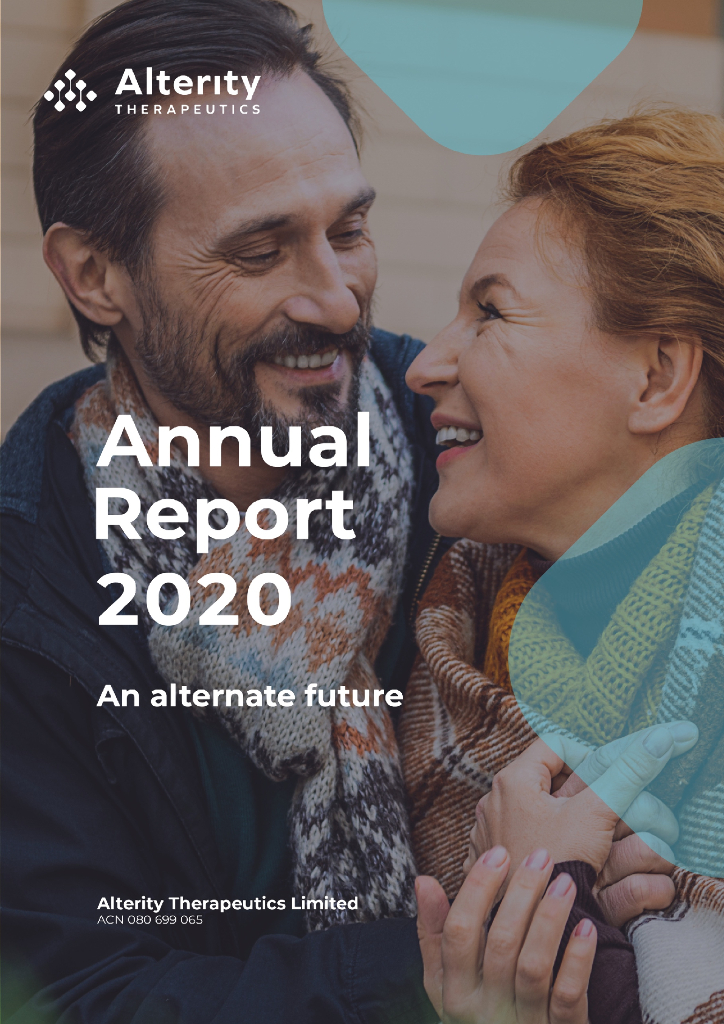 Alterity Therapeutics Limited（ATHE）2020财年年度报告（英文版）