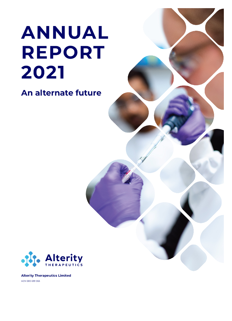 Alterity Therapeutics Limited（ATHE）2021财年年度报告（英文版）