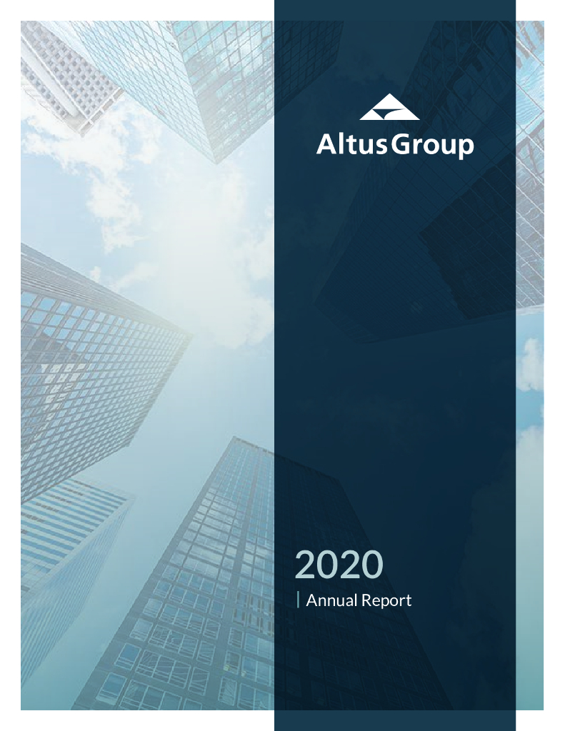 Altus Group（AIF）2020财年年度报告（英文版）
