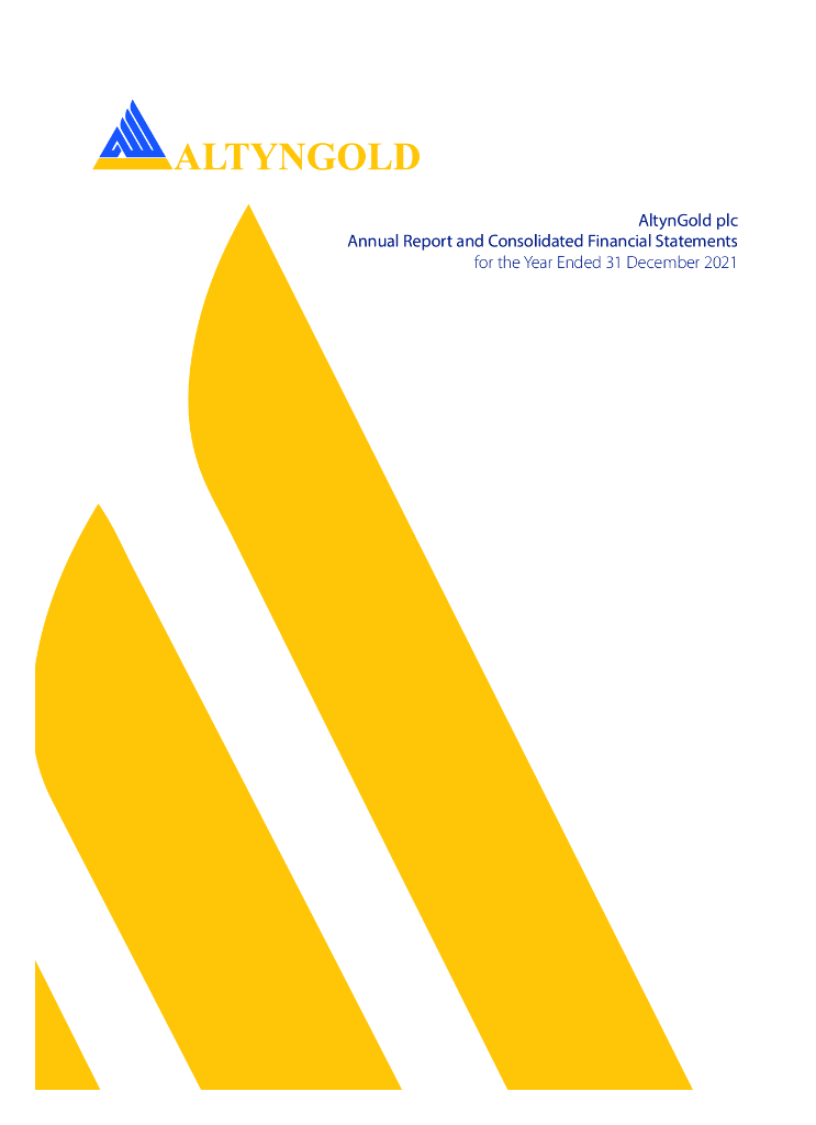 AltynGold Plc（ALTN）2021财年年度报告（英文版）