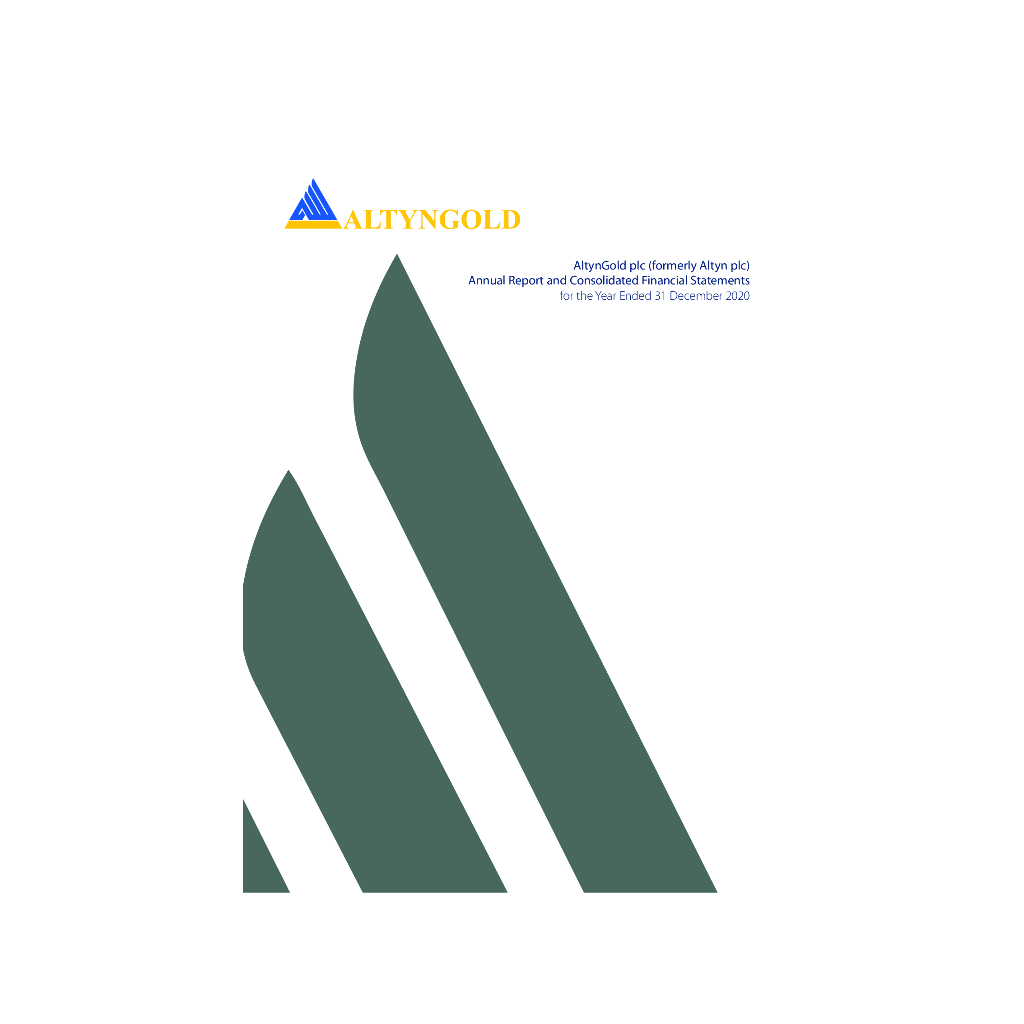 AltynGold Plc（ALTN）2020财年年度报告（英文版）